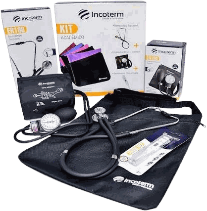 Kit Acadêmico Incoterm com bolsa
